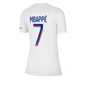 Paris Saint-Germain Kylian Mbappe #7 kläder Kvinnor 2022-23 Tredje Tröja Kortärmad